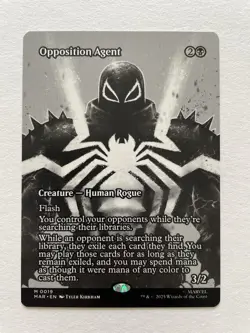 MTG Opposition Agent BORDERLESS 0019 MAR - Image 1