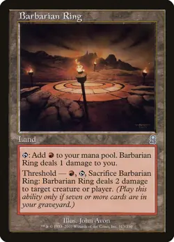 Barbarian Ring Odyssey MTG Magic LP - Image 1