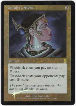 Catalyst Stone 2001 Odyssey FOIL Colorless Rare Artifact MTG NM AZ1 - Image 1