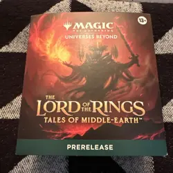 1x MTG LORD OF THE RINGS: Prerelease Kit SEALED Tales of Middle-Earth - Image 1