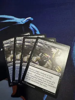MTG Magic The Gathering Fatal Push X4 - Image 1
