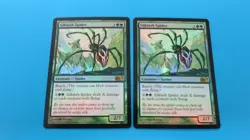 2x FOIL SILKLASH SPIDER M13 CORE SET 2013 MTG Magic Gathering NM / UNPLAYED - Image 1