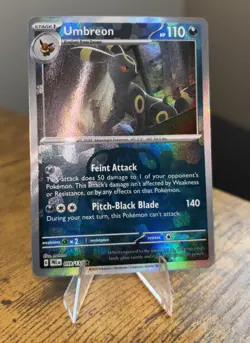 Pokemon Umbreon TCG Prismatic Evolutions Master Ball Reverse Holo Card 059/131 - Image 1