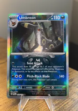 Pokemon Umbreon TCG Prismatic Evolutions Master Ball Reverse Holo Card 059/131 - Image 2