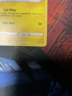 Pokemon Card Pikachu SWSH039 Holo Rare Black Star Promo Near Mint ⚡ - Image 4