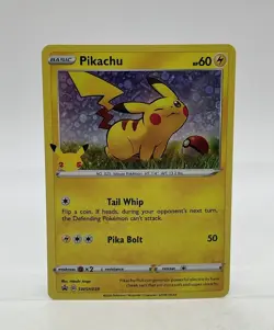 Pokemon TCG General Mills 25th Anniversary Pikachu #SWSH039 Black Star Promo - Image 1