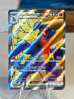 Cynthia's Garchomp ex SVP 204 Pokemon Black Star Promo Destined Rivals - Image 1