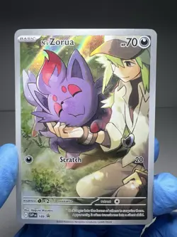 N's Zorua 189 SV: Scarlet & Violet Promo NM Pokemon TCG - Image 2