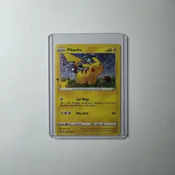Pokemon TCG Pikachu SWSH Black Star Promo SWSH039 Holo Promo Lightning Unlimited - Image 1