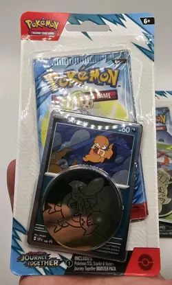 POKEMON TCG JOURNEY TOGETHER Checklane blisters ENGLISH promo Set Yama & Scraggy - Image 2