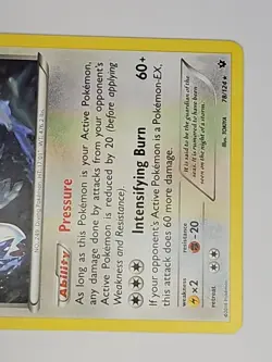 Lugia Cracked Ice Holo 078/124 XY Fates Collide Deck Exclusives - Modern Pokemon - Image 4