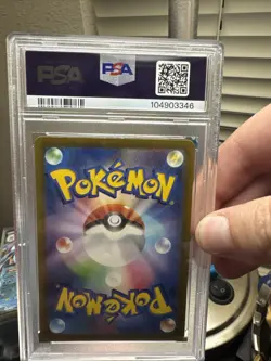 2023 Pokemon SV4a JP Mew Ex 327/190 SSR Shiny Treasure PSA 10 GEM MT - Image 2