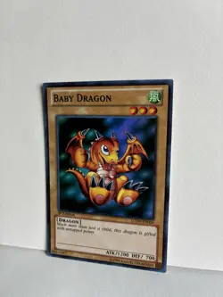 Baby Dragon Super Rare Holo Foil Mint Condition JCJW-EN006 YuGiOh TCG - Image 3