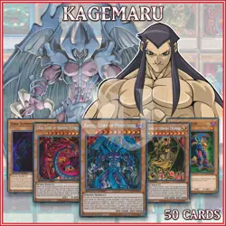 KAGEMARU DECK 50 | Raviel Uria Goblin King Hamon Mad Reloader D - Boyz YuGiOh - Image 1
