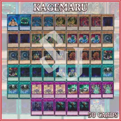 KAGEMARU DECK 50 | Raviel Uria Goblin King Hamon Mad Reloader D - Boyz YuGiOh - Image 2