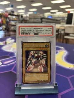 PSA 10 Yugioh Gamma The Magnet Warrior DOR-003 PSA 10 - Image 1