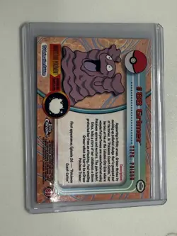 2000 Topps Chrome Grimer Pokemon Card, Foil Holographic - Image 2