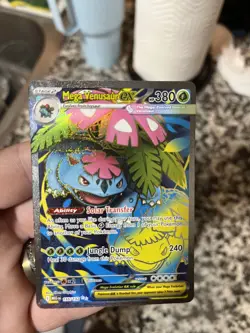 Mega Venusaur EX 155/132 Mega Evolution ENGLISH Pokemon TCG Card Ultra Rare - Image 1