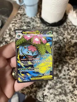 Mega Venusaur EX 155/132 Mega Evolution ENGLISH Pokemon TCG Card Ultra Rare - Image 2