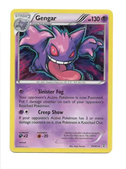 Gengar 35/83 Holo Rare Card Generations - Pokemon TCG - LP - Image 1