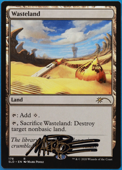 Wasteland (Secret Lair) Secret Lair Drop NM Rare SIGNED CARD (504961) ABUGames - Image 1