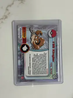 2000 Topps Chrome Kingler Pokemon Card, Foil Holographic - Image 2