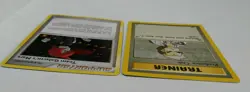 Pokemon Trainer Card Lot- Professor Oak 88/102 & Team Galactic's Mars 126/132 NM - Image 3