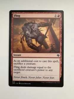 Fling MTG Magic the Gathering Card NM Near Mint JMP - Image 1
