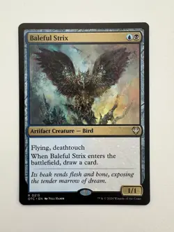 Baleful Strix MTG Magic the Gathering Card NM Near Mint OTC - Image 1