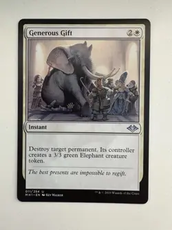 Generous Gift MTG Magic the Gathering Card NM Near Mint MH1 - Image 1