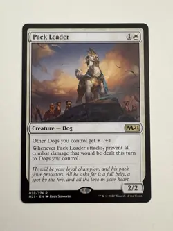 Pack Leader MTG Magic the Gathering Card NM Near Mint M21 - Image 1