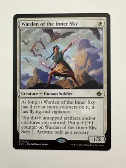 Warden of the Inner Sky MTG Magic the Gathering Card NM Near Mint LCI - Image 1