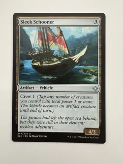 Sleek Schooner MTG Magic the Gathering Card NM Near Mint XLN - Image 1