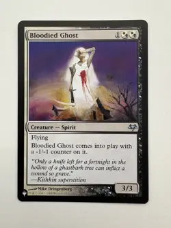 Bloodied Ghost MTG Magic the Gathering Card NM Near Mint EVE - Image 1