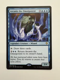 Arcanis the Omnipotent MTG Magic the Gathering Card NM Near Mint C17 - Image 1