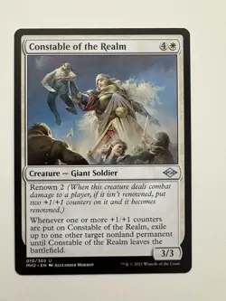 Constable of the Realm MTG Magic the Gathering Card NM Near Mint MH2 - Image 1