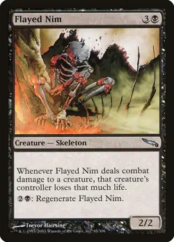 FLAYED NIM - Mirrodin - MTG Magic the Gathering Card - Uncommon - Image 1