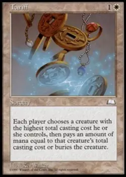 Tariff - Weatherlight # MTG Magic The Gathering - Image 1