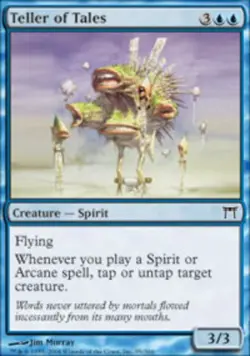 Teller of Tales - Champions of Kamigawa #95/306 MTG Magic The Gathering - Image 1