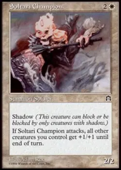 Soltari Champion - Stronghold #18/143 MTG Magic The Gathering - Image 1