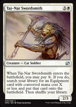 Taj-Nar Swordsmith - Modern Masters 2015 #036/249 MTG Magic The Gathering - Image 1