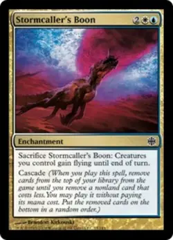 Stormcaller's Boon - Alara Reborn #13/145 MTG Magic The Gathering - Image 1