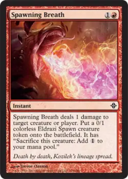 Spawning Breath - Rise of the Eldrazi #164/248 MTG Magic The Gathering - Image 1