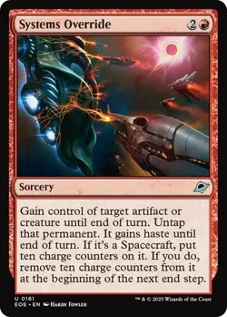Systems Override - Edge of Eternities #0161 MTG Magic The Gathering - Image 1