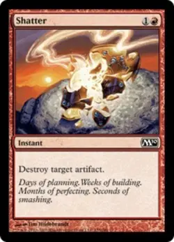 Shatter - Magic 2010 (M10) #155/249 MTG Magic The Gathering - Image 1