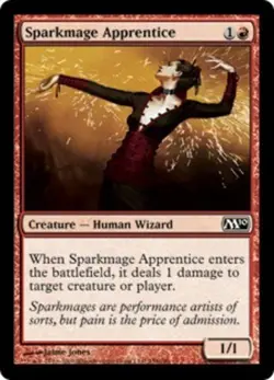 Sparkmage Apprentice - Magic 2010 (M10) #158/249 MTG Magic The Gathering - Image 1