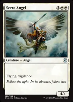 Serra Angel - Eternal Masters #028/249 MTG Magic The Gathering - Image 1
