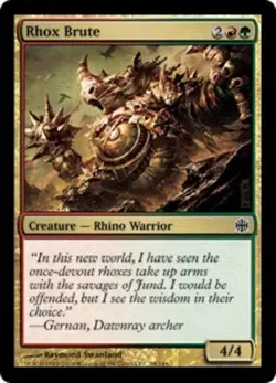 Rhox Brute - Alara Reborn #59/145 MTG Magic The Gathering - Image 1