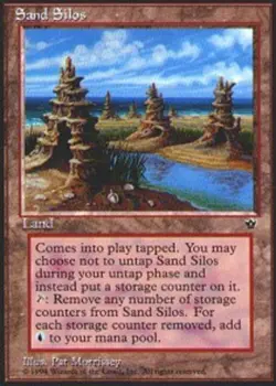 Sand Silos - Fallen Empires #101 MTG Magic The Gathering - Image 1