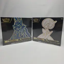 Pokemon Center Mega Evolution Gardevoir & Lucario ETB Elite Trainer Box Set of 2 - Image 1